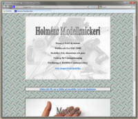 HOLMNS MODELLSNICKERI